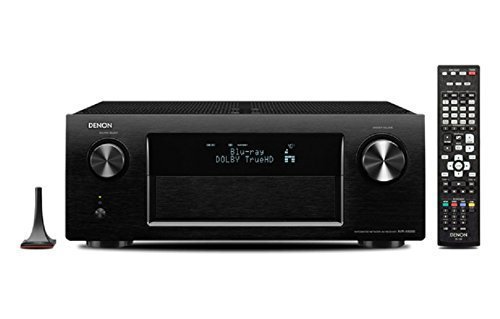 【中古】Denon AVサラウンドレシーバー 7.2ch AirPlay/ネットワーク 4K対応 ブラック AVR-X4000-K_画像1