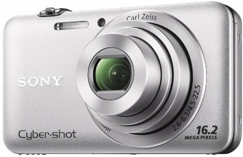 【中古】ソニー SONY デジタルカメラ Cyber-shot WX30 (1620万画素CMOS/光学x5) シルバー DSC-WX30/S_画像1