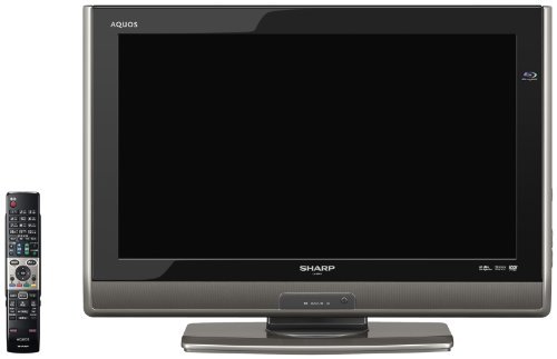 【中古】シャープ 26V型 液晶 テレビ AQUOS LC-26DV7-B ハイビジョン ブルーレイレコーダー内蔵 2010年モデル_画像1