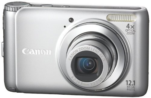 【中古】Canon デジタルカメラ PowerShot A3100 IS シルバー PSA3100IS(SL)_画像1