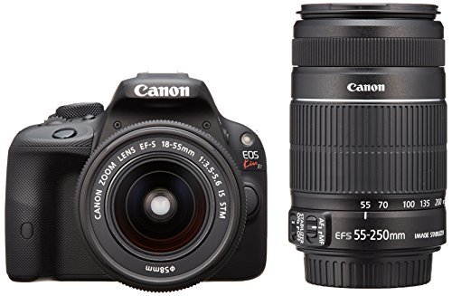 【中古】Canon デジタル一眼レフカメラ EOS Kiss X7 ダブルズームキット EF-S18-55ｍｍ/EF-S55-250ｍｍ付属 KISSX7-WKIT_画像1