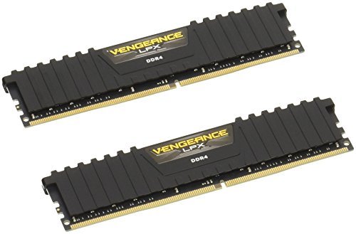 【中古】CORSAIR DDR4 メモリモジュール VENGEANCE LPX シリーズ 16GB×2枚キット CMK32GX4M2A2133C13_画像1