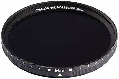 【中古】MARUMI NDフィルター 58mm CREATION VARI ND 58mm 可変式光量調節用 ND2.5-500相当_画像1