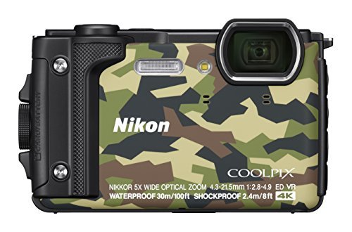 訳あり 【中古】Nikon デジタルカメラ COOLPIX W300 GR クールピクス カムフラージュ 防水 その他