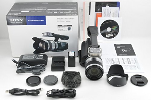 【中古】ソニー SONY レンズ交換式デジタルHDビデオカメラレコーダー VG10 NEX-VG10/B_画像1
