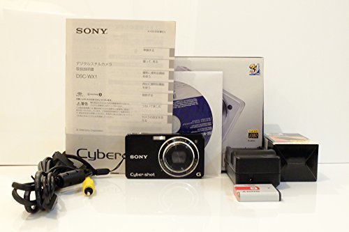 【中古】ソニー SONY デジタルカメラ Cybershot WX1 (1020万画素/光学x5/デジタルx10/ブラック) DSC-WX1/B_画像1