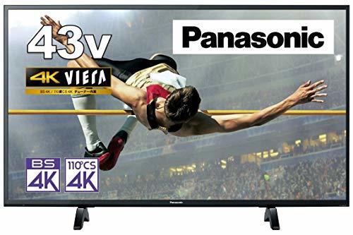 【中古】パナソニック 43V型 4Kチューナー内蔵 液晶 テレビ VIERA TH-43GX500 IPSパネル_画像1
