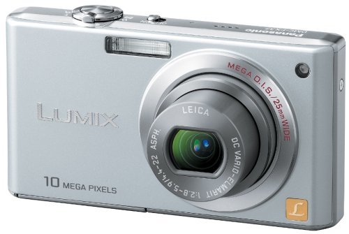 【中古】パナソニック デジタルカメラ LUMIX (ルミックス) FX37 プレシャスシルバー DMC-FX37-S_画像1
