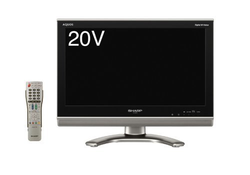 【中古】シャープ 20V型 液晶 テレビ AQUOS LC-20EX3 ハイビジョン 2007年モデル_画像1