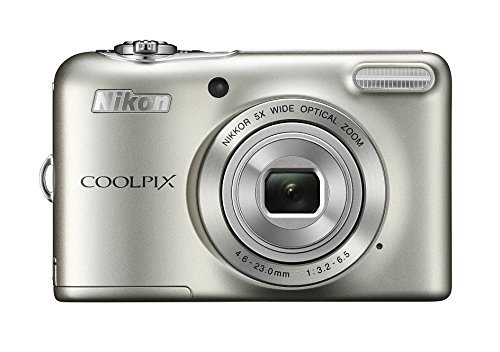 【中古】Nikon デジタルカメラ COOLPIX L32 シルバー 光学5倍ズーム 2005万画素 乾電池タイプ L32SL_画像1