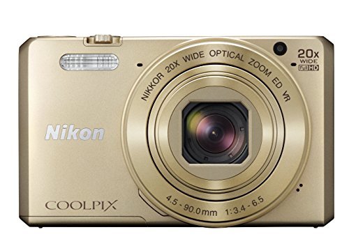 【中古】Nikon デジタルカメラ COOLPIX S7000 20倍ズーム 1605万画素 ゴールド S7000GL_画像1