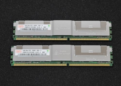 【中古】SKハイニックス PC2-5300 4GB FB-DIMM 2枚セット 2Rx4 合計8GB_画像1