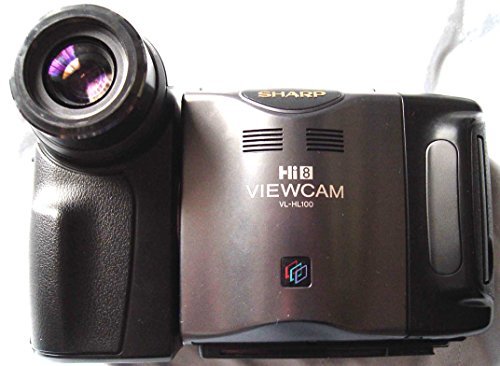 【中古】シャープ VL-HL100 3CCD 8mmビデオカメラ (8mmビデオデッキ) VideoHi8 / Video8 液晶ビューカム_画像1