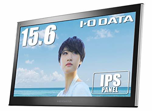 【中古】アイ・オー・データ モバイルモニター 15.6型 テレワーク向け 薄型 IPSパネル mini HDMI USB-C給電 ケース付 3 日本メーカー LCD-M_画像1