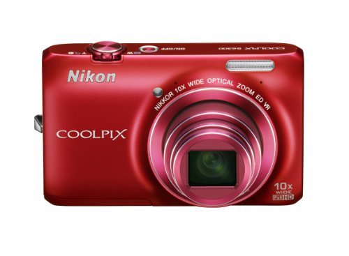 【中古】Nikon デジタルカメラ COOLPIX (クールピクス) S6300 アーバンレッド S6300RD_画像1