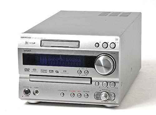 【中古】ONKYO オンキヨー(オンキョー)　FR-UN9　ユニーバーサル対応 DVD/MDチューナーアンプシステム X-UN9のセンターユニットのみ（スピ_画像1