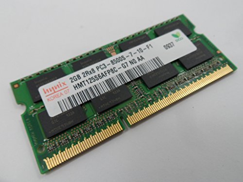 【中古】Hynix 204PIN PC3-8500 2GB SODIMM [HMT125S6AFP8C-G7]