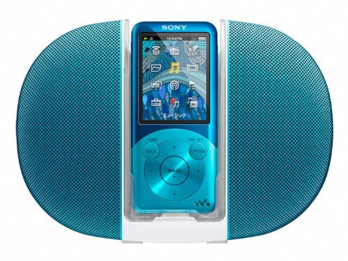 【中古】SONY ウォークマン Sシリーズ [メモリータイプ] スピーカー付 8GB ブルー NW-S754K/L_画像1