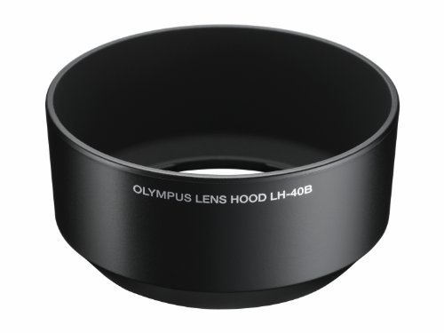 【中古】OLYMPUS レンズフード マイクロフォーサーズ用 ブラック LH-40B BLK_画像1