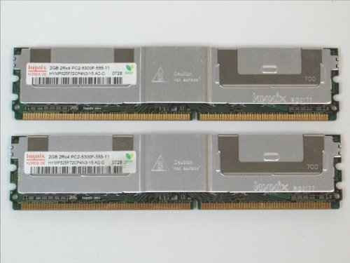 【中古】SKハイニックス PC2-5300F FB-DIMM 2GBx2枚セット 合計4GB_画像1
