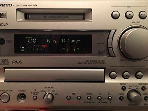 【中古】ONKYO オンキヨー（オンキョー）　FR-V77　CD/MDチューナーアンプ　（センターユニット本体のみ/スピーカーなしモデル）_画像1