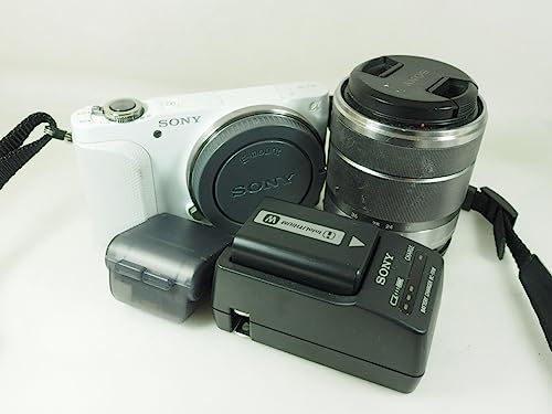 【中古】ソニー SONY デジタル一眼カメラ α NEX-5N ズームレンズキット ホワイト NEX-5NK/W_画像1