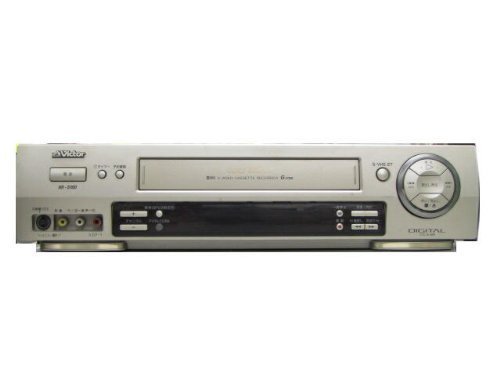 【中古】S-VHSビデオデッキ　ビクター　HR-S100_画像1