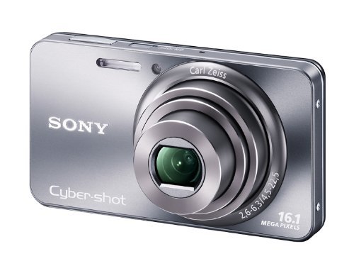 【中古】ソニー SONY デジタルカメラ Cybershot W570 1610万画素CCD 光学ｘ5 シルバー DSC-W570/S