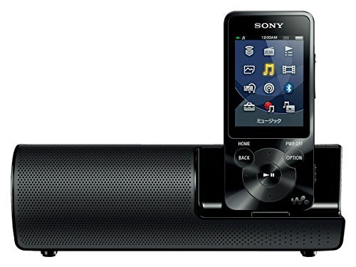 【中古】ソニー SONY ウォークマン Sシリーズ NW-S14K : 8GB Bluetooth対応 イヤホン/スピーカー付属 2014年モデル ブラック NW-S14K B_画像1