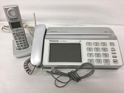 【中古】パナソニック おたっくす デジタルコードレスFAX 子機1台付き シルバー KX-PW820DL-S_画像1