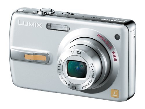 【中古】パナソニック デジタルカメラ LUMIX FX50 シルキーシルバー DMC-FX50-S_画像1