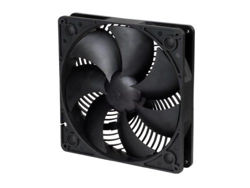 【中古】SilverStone Air Penetrator Air Channeling Case Fan 180*180*32mm%カンマ% 700/1200rpm AP181 (Black) [並行輸入品]_画像1