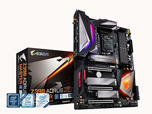 【中古】GIGABYTE Z390 AORUS MASTER ATX ゲーミングマザーボード ブラック [Intel Z390チップセット搭載] MB4594_画像1