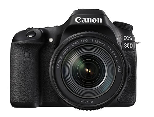 【中古】Canon デジタル一眼レフカメラ EOS 80D レンズキット EF-S18-135mm F3.5-5.6 IS USM 付属 EOS80D18135USMLK_画像1