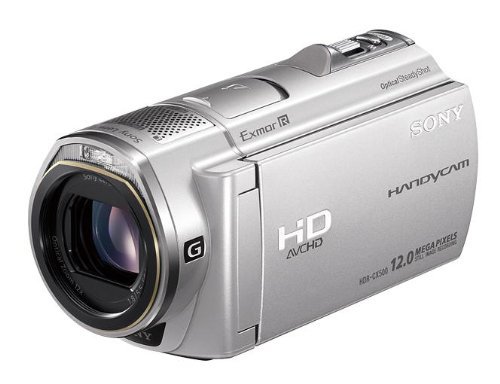 【中古】ソニー SONY デジタルHDビデオカメラレコーダー CX500V 内蔵メモリー32GB シルバー HDR-CX500V/S_画像1