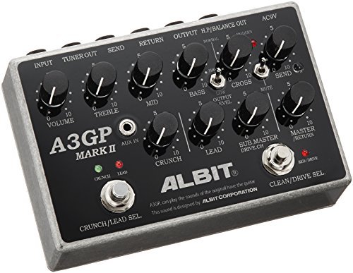 【中古】ALBIT GUITER PRE-AMP ギタープリアンプ A3GP MARKII_画像1