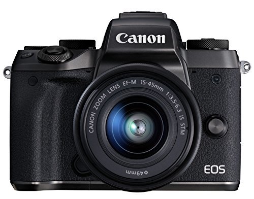 【中古】Canon ミラーレス一眼カメラ EOS M5 レンズキット EF-M15-45mm F3.5-6.3 IS STM 付属 EOSM5-1545ISSTMLK_画像1