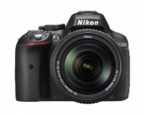 【中古】Nikon デジタル一眼レフカメラ D5300 18-140VR レンズキット ブラック D5300LK18-140VRBK_画像1