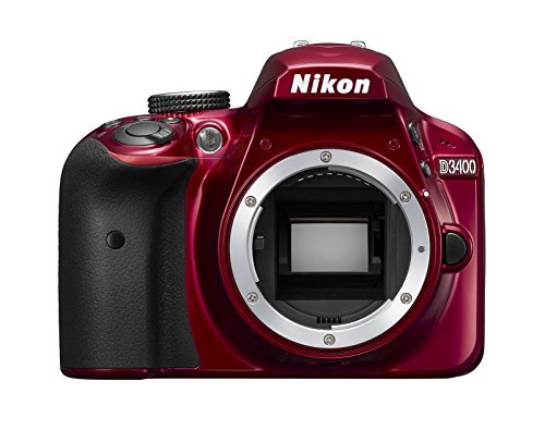 【中古】Nikon デジタル一眼レフカメラ D3400 ボディー レッド D3400RD_画像1