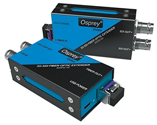 【中古】Osprey Video 3G-SDI ファイバーエクステンダー 3GSFE-TX/RX