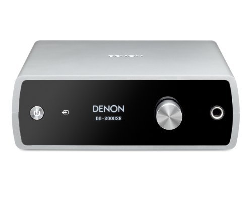 【中古】Denon USB-DAC ヘッドホンアンプ ハイレゾ音源対応 シルバー DA-300USB-S_画像1