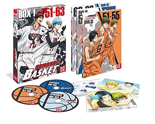 【中古】黒子のバスケ Season 3 BOXセット1/2 (51-63話 300分)[DVD] [Import]_画像1