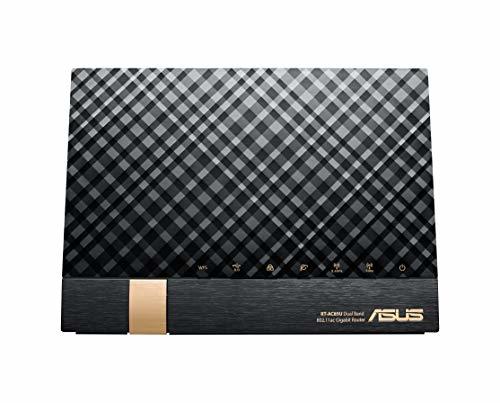 【中古】ASUS 1734+800Mbps(11a/b/g/n/ac) スタイリッシュなデュアルバンドギガビットWi-Fi高速無線ルーター RT-AC85U(利用目安環境 最大15_画像1