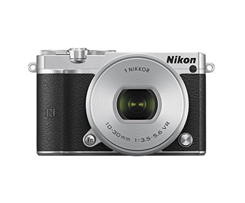 【中古】Nikon ミラーレス一眼 Nikon1 J5 標準パワーズームレンズキット シルバー J5HPLKSL_画像1