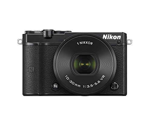 【中古】Nikon ミラーレス一眼 Nikon1 J5 標準パワーズームレンズキット ブラック J5HPLKBK_画像1