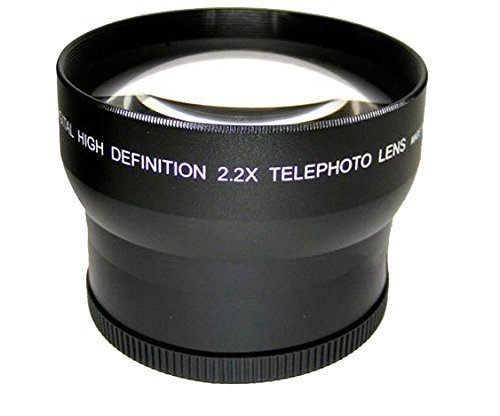 【中古】Panasonic ag-hpx170?2.0?X High Grade望遠レンズ(72?mm) Made by Optics + NW Directマイクロファイバークリーニングクロス_画像1