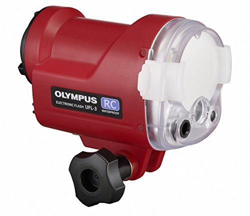 【中古】OLYMPUS 水中専用フラッシュ ガイドナンバー22 高速チャージ UFL-3_画像1