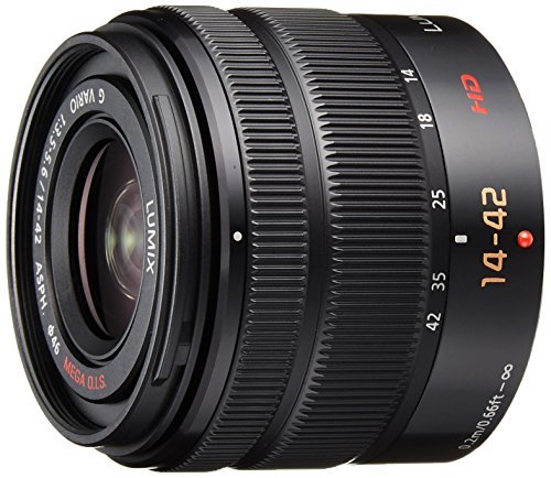 【中古】パナソニック 標準ズームレンズ マイクロフォーサーズ用 ルミックス G VARIO 14-42mm/F3.5-5.6 II ASPH./MEGA O.I.S. ブラック H-F_画像1