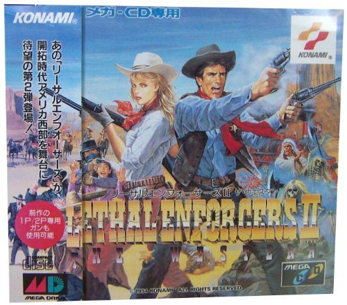 【中古】リーサルエンフォーサーズ2光線銃用MCD 【メガドライブ】_画像1