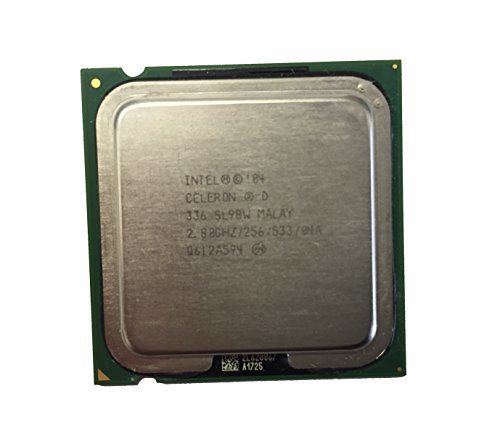 【中古】Intel セレロンD sl98w 336 2.80ghz 533 MHz256キロバイトLGA775